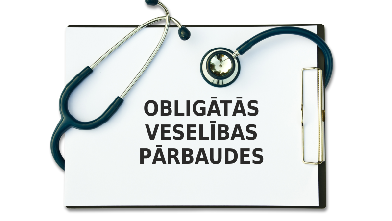 Obligātās veselības pārbaudes pakalpojums.